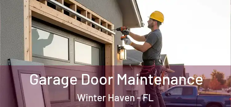 Garage Door Maintenance Winter Haven - FL